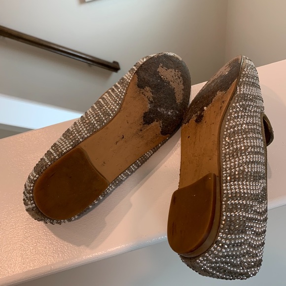 Steve Madden Silver Embellished Shoes - Picture 7 of 9